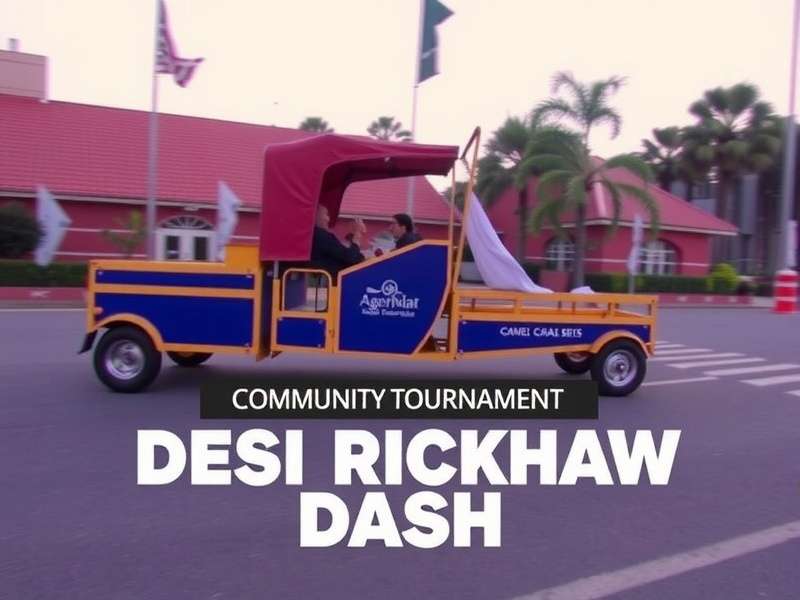 Desi Rickshaw Dash Community Tournament
